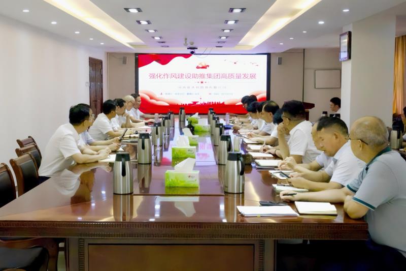 公司黨委書記、董事長余洋講授學(xué)習(xí)教育專題黨課
